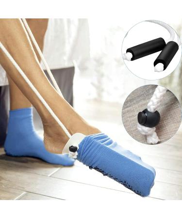 Julyee Sock Aid with Foam Handle - Ideal for Pregnant Women | Easy Dressing Aid for Comfort & Convenience - Buy Online on GoSupps.com