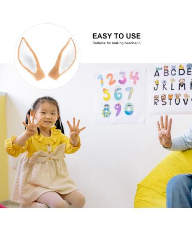VALICLUD 1 Pair artificial deer ears reindeer ears fawn ears headband ear headband deer cosplay ears christmas elk headband DIY deer ears Elf Ears Fake Ear Tips child hair earrings plastic Coffee - Buy Online on GoSupps.com