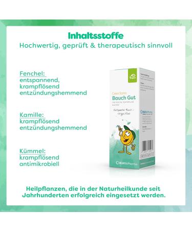 Casa Sana Belly Gut 30 ml | Soothing Fennel Chamomile & Caraway for Digestive Health - International Shipping Available - Buy Online on GoSupps.com