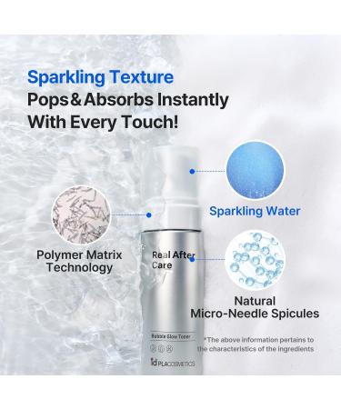 idplacosmetics Real After Care Bubble Glow Toner 5.07 fl.oz (150 ml) Micro-Bubble with 42% Rice Bran Water & Gentle AHA/PHA/LHA Exfoliation Hydrating Korean Toner for Smoother Look - Buy Online on GoSupps.com