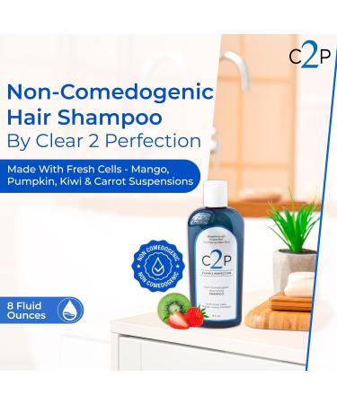 Non-Comedogenic Clear 2 Perfection Shampoo | Sulfate & Paraben-Free | Healthy Skin & Hair | Esthetician Formulated - Buy Online on GoSupps.com