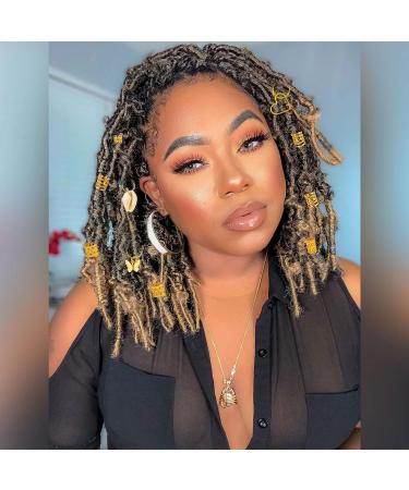 202 Pcs Women's Hair Jewelry for Braids, Locs, and Dreadlocks - Gold Hair Accessories for Hair Rings, Beads, Cuffs, Shells, and Clips - Buy Online on GoSupps.com