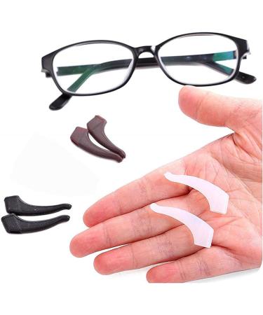 Geardeangloow Non-Slip Glasses Ear Hook - Silicone Eyeglass Grips 10 Pack (White) | Lightweight & Comfortable - Ideal for Secure Fit - Buy Online on GoSupps.com
