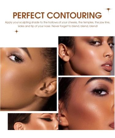 Liquid contour stick liquid highlighter stick | Oil-free contour stick face concealer cosmetic highlighter for masquerades travel parties dates business trips - Buy Online on GoSupps.com