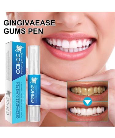 Gingivaease Gums Pen & Dentizen Gum Therapy Gel - Tooth Whitening & Elevation Set (2 Pieces) | International Shipping Available - Buy Online on GoSupps.com