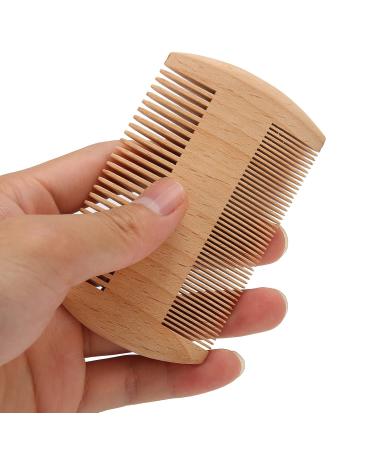 Buy Wooden Beard Comb - Portable Fine Teeth Grooming Tool for Men | International Shipping Available - Buy Online on GoSupps.com