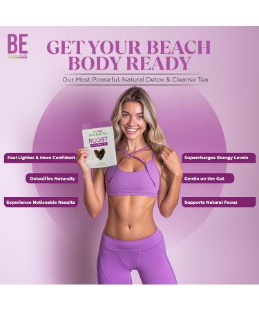 Bikini Body Detox Tea for Women | Boost Energy Digestion & Focus - Natural Caffeine (30 Ct) - Shop Now - Buy Online on GoSupps.com