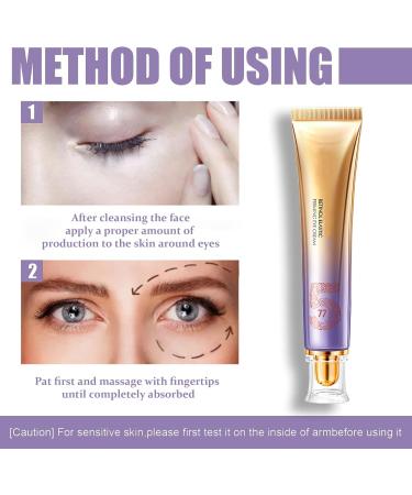 Retinol Eye Cream - Eye Cream Anti Aging - Under Eye Cream for Dark Circle and Puffy Eyes - Skincare Remove Fade Fine Line - Moisturize Hydrate Improve Women Eye Contour - Firm Lift Repair Treatment - Buy Online on GoSupps.com