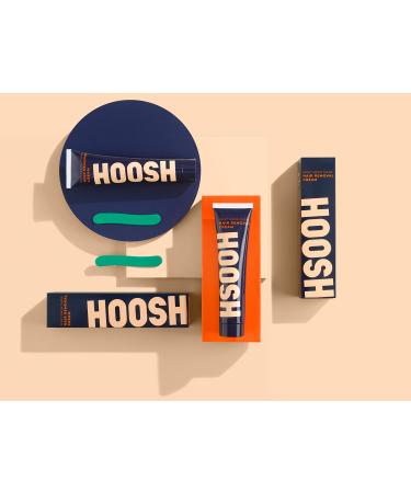 Hoosh - Vegan Hair Removal Cream for Smooth arms legs back chest and armpits. Depilatory Cream Made For Men Suitable for all skin types - 100ml
