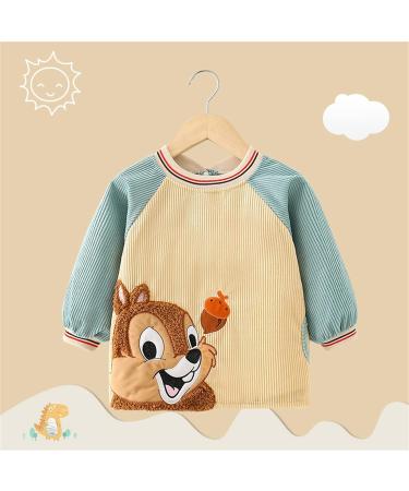 Chilsuessy 3-Pc Waterproof Baby Sleeves & Bib Set | Insulated Baby Feeding Apron for 0-2 Years - Buy Online on GoSupps.com
