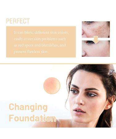  Generisch Color Changing Foundation Matching Foundation | 30ml Matching Foundation Liquid Concealer for Women Tinted Moisturizer - Buy Online on GoSupps.com