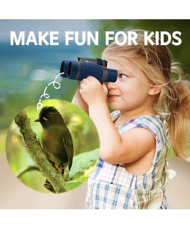 Vanstarry Compact Binoculars for Kids | Waterproof 5X30 Optical Lens with Compass | Ideal Toy Gift for Boys & Girls | Perfect for Bird Watching, Hiking, Camping, Fishing - Buy Online on GoSupps.com