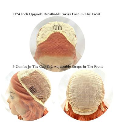 Xiweiya Long Curly Blonde Wig | Platinum Synthetic Lace Front with Dark Roots | 61 cm Heat-Resistant Wigs for Women - Buy Online on GoSupps.com