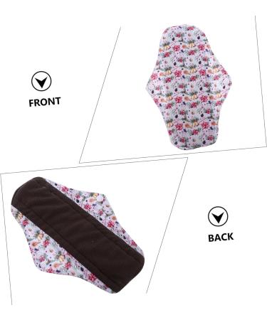 6pcs Reusable Menstrual Pads - Washable Aunt Towel Pad for Heavy Flow - Cotton Panty Liner for Women - Reusable Napkin for Periods - Buy Online on GoSupps.com