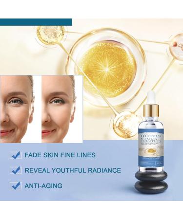 2PCS Botox Face Serum - Vitamin C & E Formula for Tightening Skin & Repairing Barrier | Botox in a Bottle - Buy Online on GoSupps.com