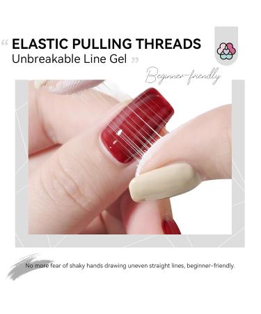 SAVILAND 2 PCS Spider Gel Set - Black & White Nail Art Soak Off Gels | UV LED Easy to Use Perfect for Beginners & Home Salon - Buy Online on GoSupps.com