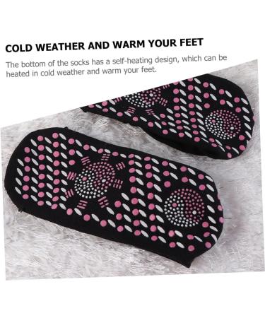 Kisangel 6 Pairs Cozy Thermo Socks for Women | Sporty Skating & Heating Tourmaline Slimming Health Socks - Warmth & Comfort International Shipping - Buy Online on GoSupps.com