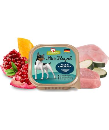 Granapet Mini Royal Calf & Rabbits - Grain-Free Wet Dog Food for Adults | 11 x 150g Pack - Buy Online on GoSupps.com