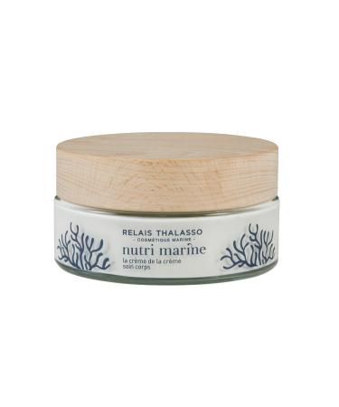 Relais Thalasso Cosmetique® Body Cream-Nutri Navy-Nourishing-Satin-Protective Shield-Brown Algae+Shea Butter+Green Tea+Aloe Vera – 200 ml Naturality: 97%