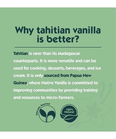 Native Vanilla Powder  Premium Gourmet 100% Pure Ground Vanilla Bean Powder  For Chefs and Homemade Baking  Ice Cream  Coffee (0.5 Ounce (Pack of 2)) - Buy Online on GoSupps.com