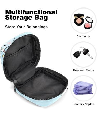 Sanitary Napkin Storage Bags | Portable Period Kit & Nursing Pad Holder | Feminine Product Pouch for Women & Girls - Buy Online on GoSupps.com