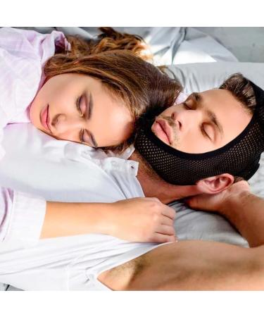 Anti Snoring Chin Strap - Soft Adjustable Snoring Stopper for Snore Relief - Buy Online on GoSupps.com