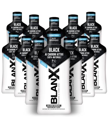 BLANX BlanX ITA Mouthwash Black 500 ml x 12