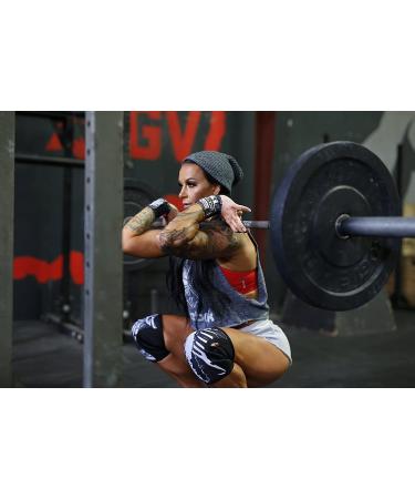 Assassin 7mm Knee Compression Sleeves for Weightlifting & Training - Black (Large) - Reduce Strain & Swelling (2 Sleeves) - Buy Online on GoSupps.com