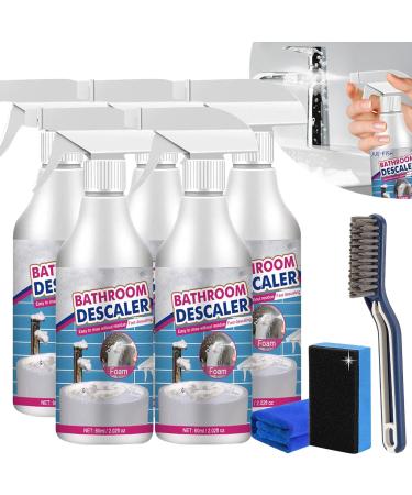 Acssart Bathroom Descaler Acssart Foam Cleaner Bathroom Descaler Foam Cleaner Acssart Foam Cleaner Bathroom Stubborn Stains Cleaner (5pcs)