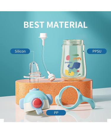 POTATO Elephant PPSU Sippy Cup Blue - BPA-Free Toddler Drinking Cup - Buy Online on GoSupps.com