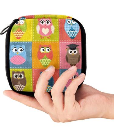 GIAPB Period Bag Sanitary Napkin Storage Owl Bird Pattern Color1006 - Buy Online on GoSupps.com