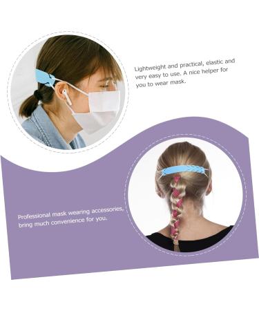 Ipetboom 20 STK Elastic Mask Strap Buckle - Disposable Headband Mask Accessories for Comfortable Ear Relief & Face Protection - Buy Online on GoSupps.com