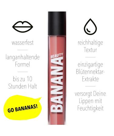 Buy Banana Beauty Semi Matte Liquid Lipstick - 10H Hydration & Volume | Caramelita & Intensive Nude | Matte Lipstick for Full Lips | International Shipping Available - Buy Online on GoSupps.com