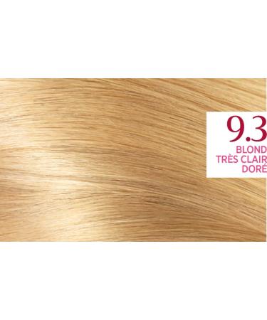 L'OR AL L'Or al Paris - Excellence Cr me - Triple Care Permanent Coloring 100% Coverage White Hair - Shade 9.3 Very Light Golden Blonde - Buy Online on GoSupps.com