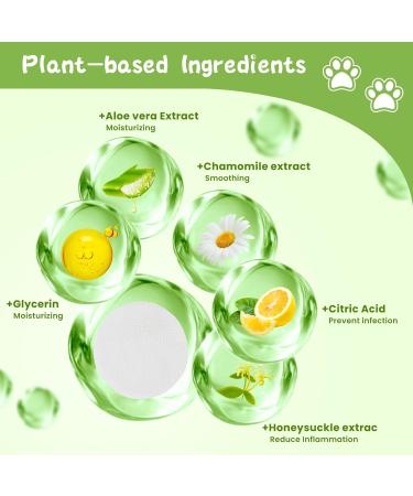 Tinioey Dog Ear Wipes (150 Pads) | Plant-Based Solution for Ear Cleaning, Ear Wax Removal, Itch Relief, and Inflammation in Dogs and Cats - Buy Online on GoSupps.com