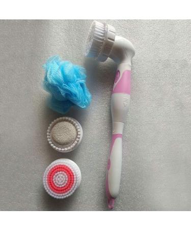 Supvox Electric Bathing Brush - Massage Body & Back Scrubber with Long Grip for Men & Women - Battery-Free Shower Brush - Buy Online on GoSupps.com