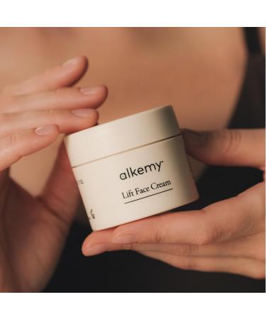  alkemy ALKEMY Anti-Wrinkle Face Cream - Natural Cosmetics - With Hyaluronic Acid and Marine Collagen - Powerful Anti-Aging Action with Lifting Effect - Dermatologically Tested Moisturizing Cream - LIFT FACE CREAM - Buy Online on GoSupps.com