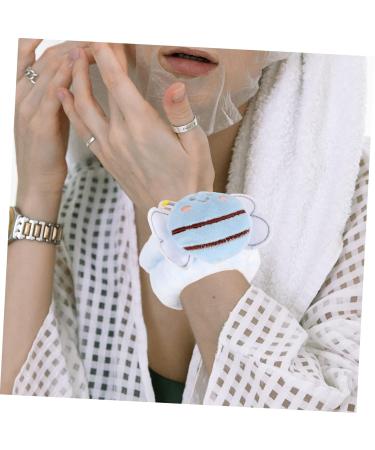 FRCOLOR 20 Pcs Face Wash Wristband Elastic Hair Ties Convenient Wrist Bands Wrist Wraps for Washing Face Wrist Cuffs Absorbent Wristbands Car Diffuser Wash Arm Towel Flannel Bee Armband - Buy Online on GoSupps.com