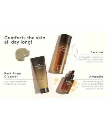 Missha Time Revolution Artemisia Pack Foam Cleanser - Gentle Cleansing for Clear Skin - Buy Online on GoSupps.com