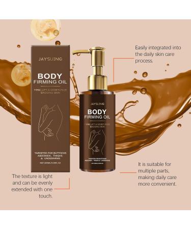 Body Firming Oil with Vitamin E Coffee Seed Oil and Hyaluronic Acid Moisturizing and Lifting Treatment for Buttocks Abdomen Thighs and Underarms 100ML/3.38FL.OZ - Buy Online on GoSupps.com