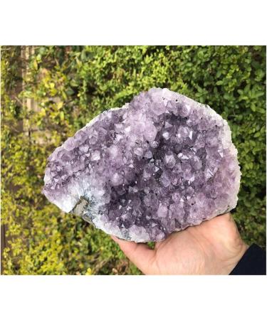 Natural Crystal Rough Amethyst 1.7kg Large Natural Amethyst Crystal Cluster Quartz Stone - Buy Online on GoSupps.com