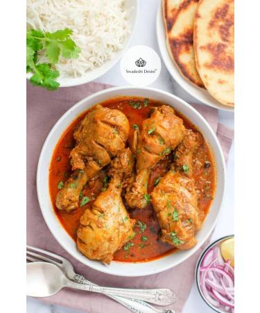  Swadeshi Desire Swadeshi Desire Indian Chicken Curry Masala Spice Blend 13 Spice 100g Natural Ingredients | Vegan | No Artificial Colors | Gluten Free - Buy Online on GoSupps.com