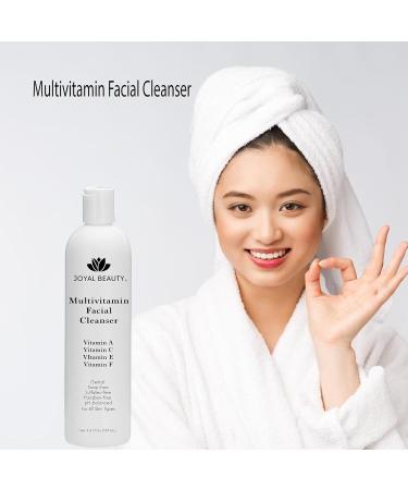 JOYAL BEAUTY Multi Vitamin Facial Cleanser - Best Hydrating Face Wash & Makeup Remover for All Skin Types | Gentle Exfoliating & pH Balanced Body Wash for Women & Men - Buy Online on GoSupps.com