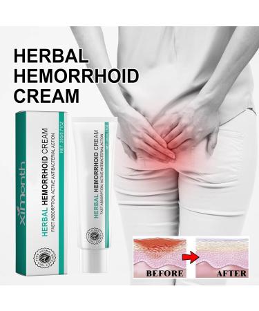 Hemorrhoid Cream Herbal Hemorrhoids Cream for Men and Women (5PC) - Buy Online on GoSupps.com
