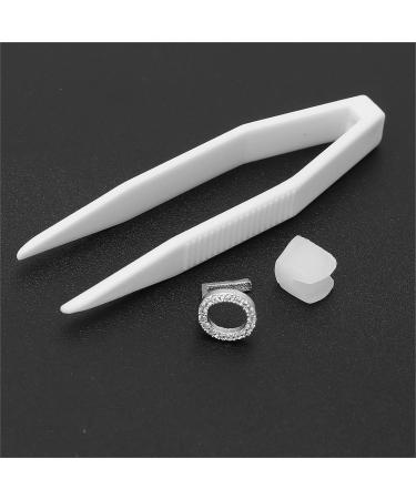 Hip Hop Tooth Decoration for Halloween Fashionable Copper Tooth Accessory (Silver) O Silver - Buy Online on GoSupps.com