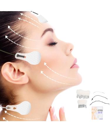 V Line Facelift Tape - 40 Pieces for Wrinkle Lifting & Face Tightening | Neck & Chin Support | Shop Internationally - Buy Online on GoSupps.com