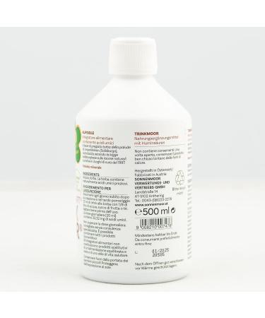 Sonnenmoor Liquid Drinking Moor - 500 ml - Boost Intestinal Health & Vitality - International Shipping Available - Buy Online on GoSupps.com