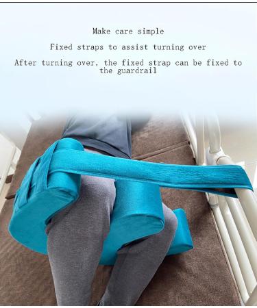 Uysela Patient Turning Aid with Strap - Multifunctional Rotary Pad for Seniors & Bedridden Patients - Best Transfer Aid in Blue - Buy Online on GoSupps.com