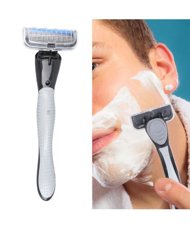 Buy Razors for Men - Complete Set with Razor & 12 Refill Blades for Perfect Shaving | International Shipping Available - Buy Online on GoSupps.com