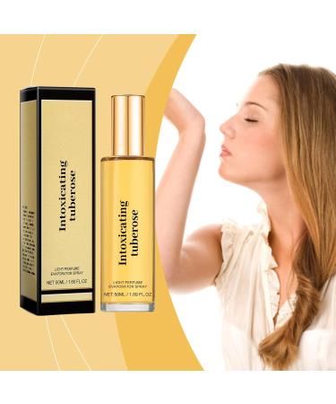 Perfumes for Women Charming Eau de Toilette-tuberose Luxury Long Lasting Eau De Parfum Sweet Beauty Products Suitable for Special Occasions Gift for Her 50ml 3.7x12.3cm Yellow - Buy Online on GoSupps.com